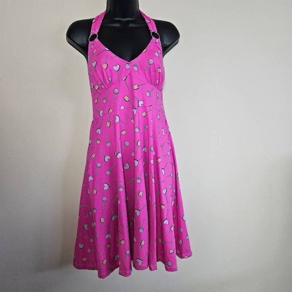 NWT Switchblade Stiletto Candy Halter Dress